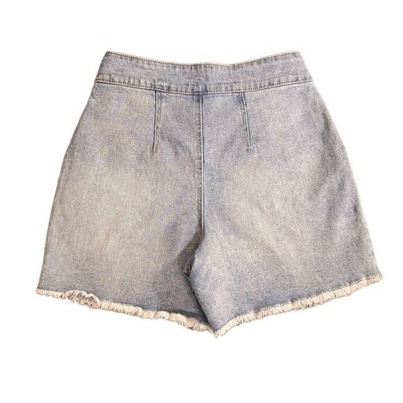 Wild fable Jean shorts highest rise A-line light denim size 2 - Picture 4 of 15